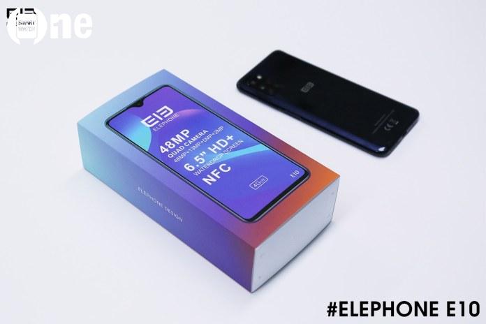 Đánh giá mở hộp điện thoại thông minh Elephone E10