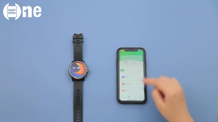 kospet-prime-s-smartwatch-review-Cách ghép nối KOSPET Prime S với điện thoại thông minh